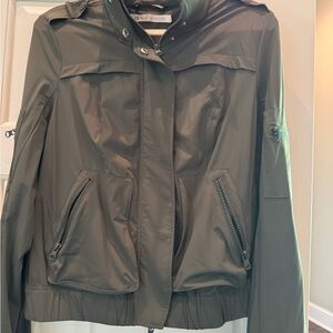 Olive Green Hooded Jacket